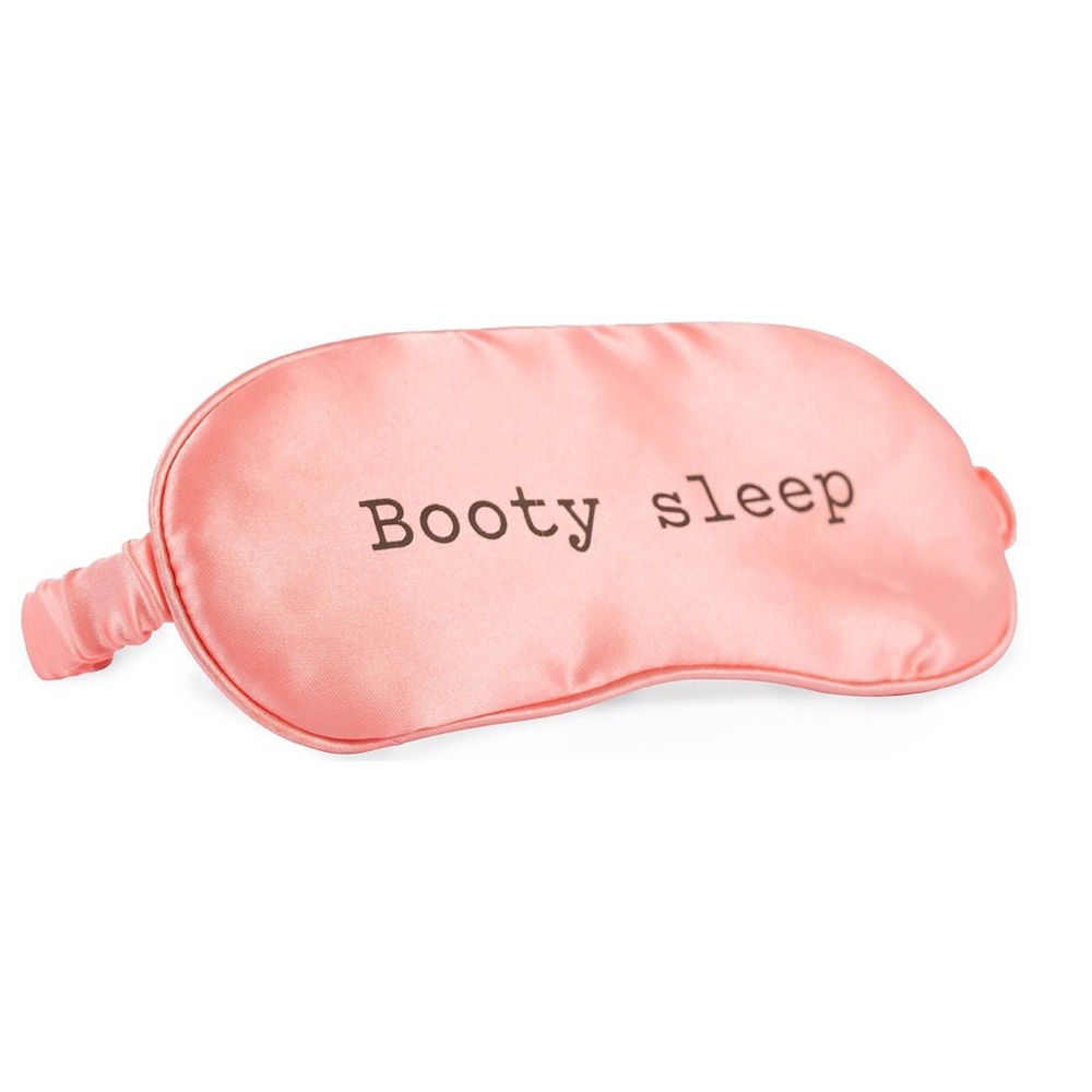 Satin Sleep Mask booty sleep NEW Cute Salmon Pink